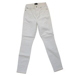 Bardot White Denim Mid Rise Skinny Jeans Size 29